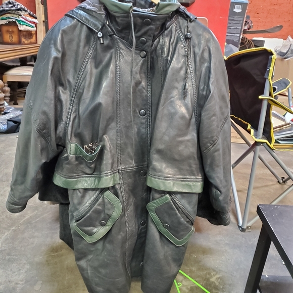 Accent on you womens leather jacket - Picture 1 of 4